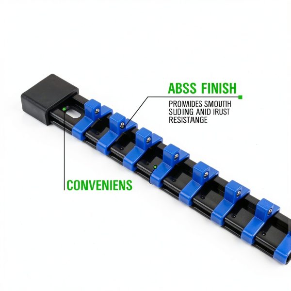 SWANLAKE Socket Organizer Heavy Duty ABS Plastic Color Coded-2