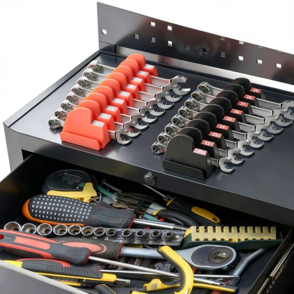 Magnetic Wrench Organizer Yaseingoo Modular Rack-4