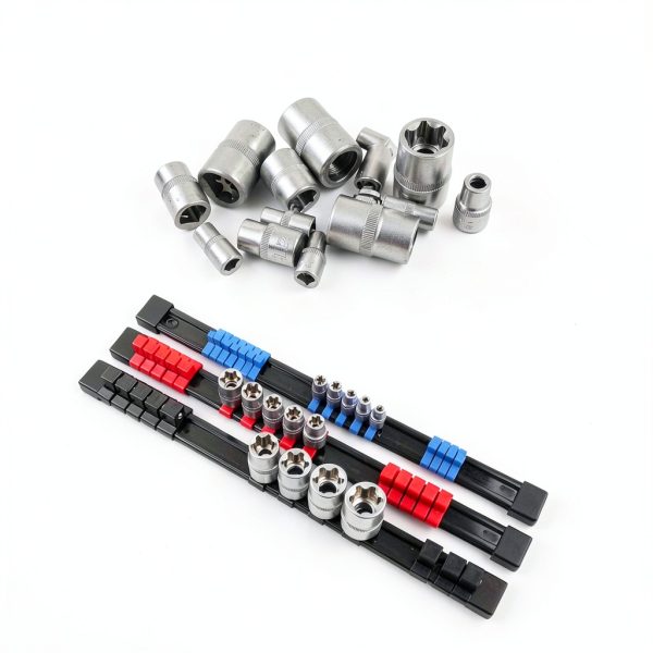SWANLAKE Socket Organizer Heavy Duty ABS Plastic Color Coded-6