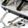 Magnetic Wrench Organizer Oligeti 50Pcs Black Set-1