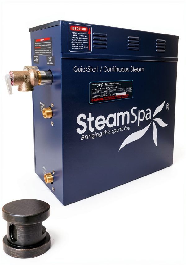 SW CORP 9kW Oil Rubbed Bronze Steam Generator for Home Use-0