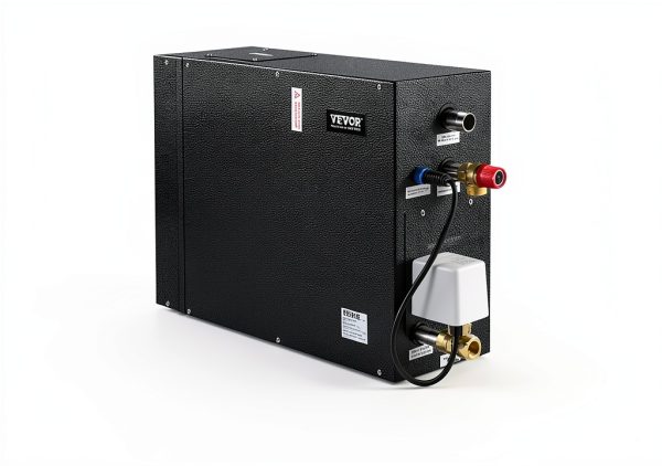 VEVOR 10.5kW Steam Shower Generator Black Stainless Steel Model DO-105-6