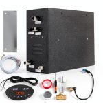 VEVOR 10.5kW Steam Shower Generator Black Stainless Steel Model DO-105-0