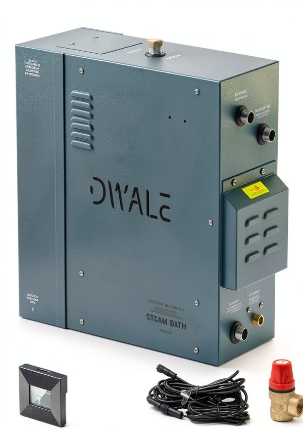 DWALE Steam Shower Generator 10.5KW Auto Drain-0