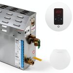 Mr. Steam Programmable Wall-Mounted Steam Shower 24V Silver MS-225-EC1-0