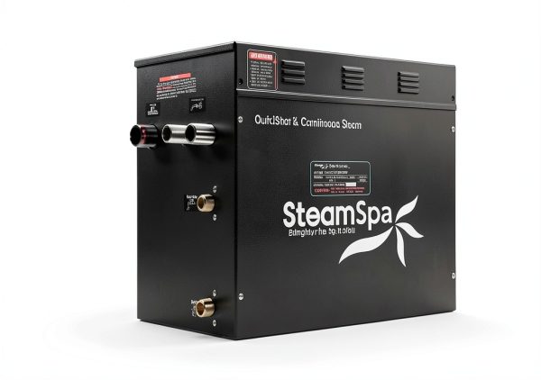 SteamSpa 12kW Steam Generator Chrome Steel with Speakers LED Light-5