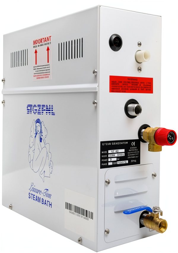 Steam Shower Generator DC HOUSE ST-90 White Superior Steam Performance-2