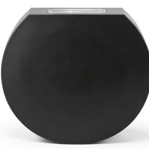 Aroma Designer Steam Head Matte Black by Mr Steam 3 in Round-0