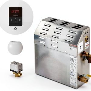 Mr Steam 9kW Steam Shower Generator MS400EC1 Polished Chrome-0
