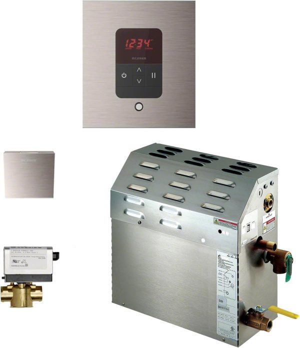 Steam Shower Generator 7.5 kW iTempo by Mr Steam Brushed Nickel-0