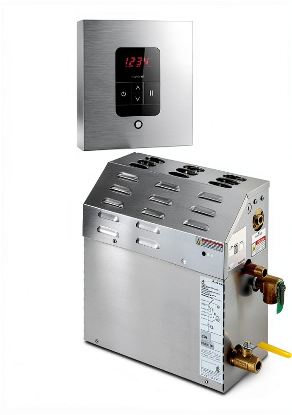 Steam Shower Generator 7.5 kW iTempo by Mr Steam Brushed Nickel-1