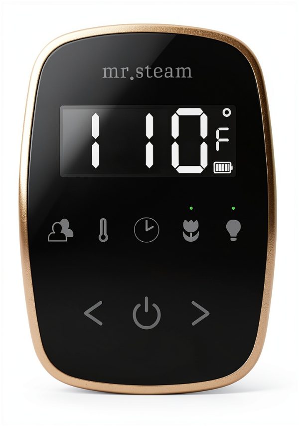 Mr Steam Butler Touch Linear Steam Shower Valve Brushed Bronze BTLBB-8