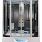 Steam Shower Enclosure Saferwholesale Freestanding White Glass Massage-0