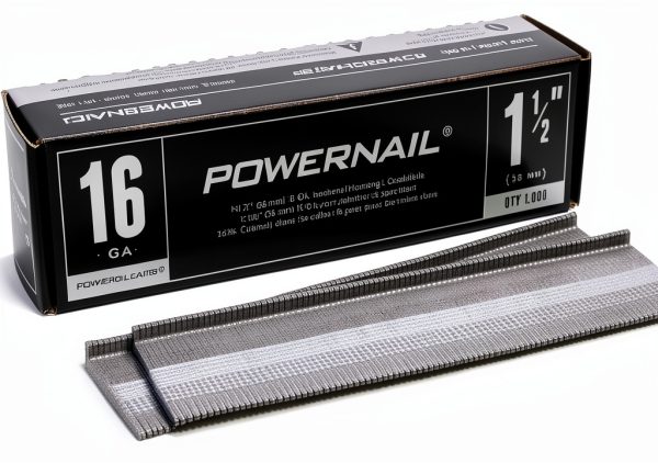 POWERNAIL 1-1/2 Inch x 16-Gauge Hardwood Flooring Nails 1000-Pack-2