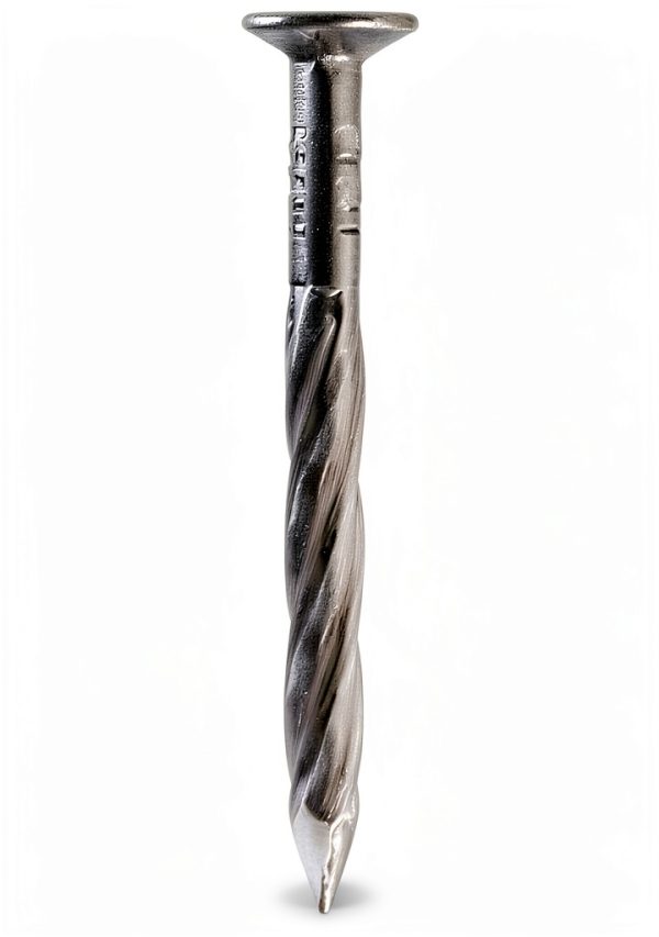 Acoustical Nails Roberts 35-110 Steel Flooring Nails with Spiral Shank-0