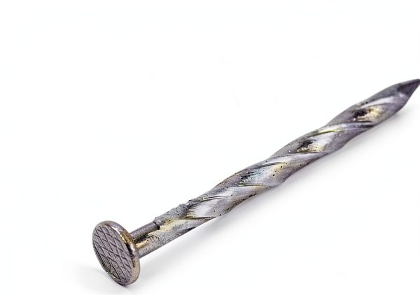 Spiral Deck Nails Stainless Steel 32mm x 2mm by uxcell 200 pcs-2