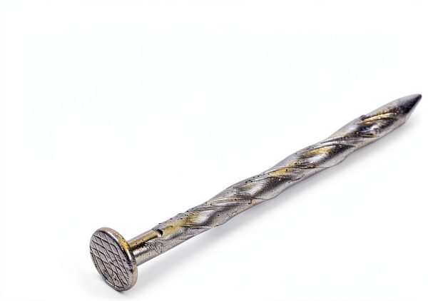 Spiral Deck Nails Stainless Steel 32mm x 2mm by uxcell - 150 pcs-2