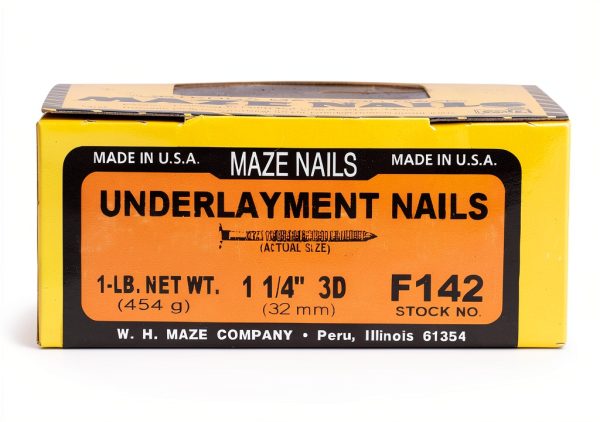 Regular Underlayment Nails Maze Flooring Nails F142112 Pack of 1-1