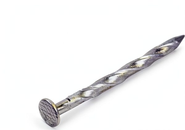 Spiral Deck Nails Stainless Steel 32mm x 2mm by uxcell 100 Pack-2