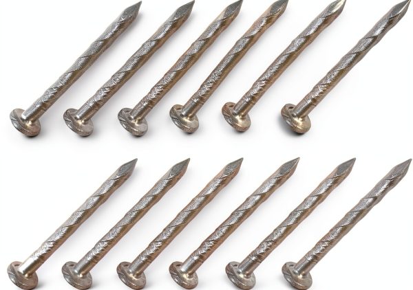 METALLIXITY Fence Deck Nails 27mm x 2mm 100pcs Stainless Steel-0