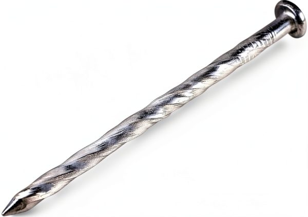 Spiral Deck Nails Stainless Steel 62mm x 3mm uxcell 80 pcs-0