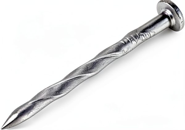 Spiral Deck Nails Stainless Steel 32mm x 2mm by uxcell - 150 pcs-0