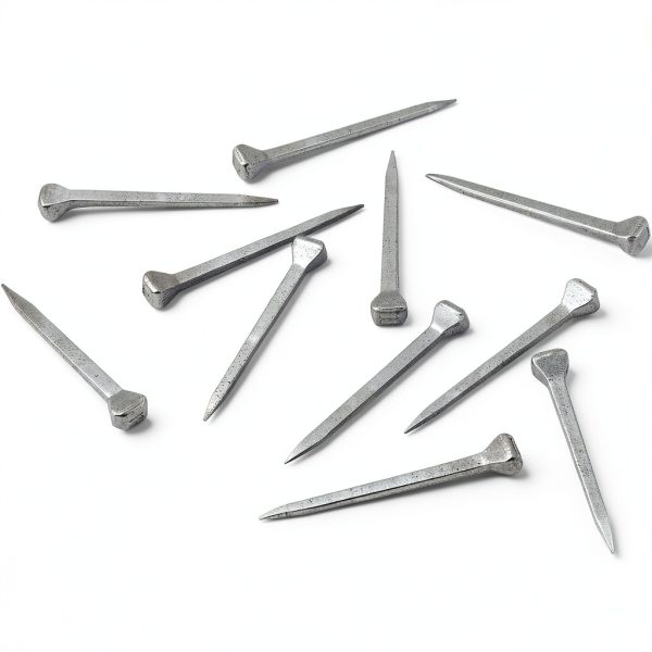 YNR HORSESHOE NAILS NEW STEEL 12 Pack for STAINED GLASS COPPER FOILING & CRAFTS-0