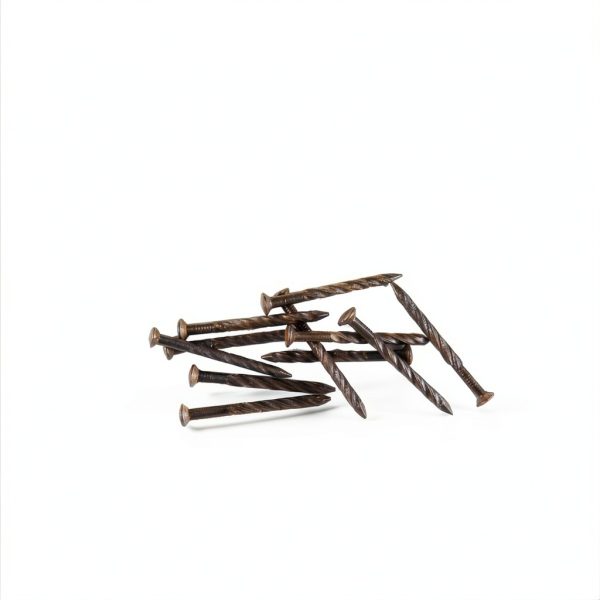 M-D Building Products 21478 1-1/4 in. Pewter Floor Metal Screw Nails (12Ct)-1