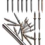 Double Head Skirting Nails UtySty 200 Pack 8.5×17mm Seamless Wood Trim-0