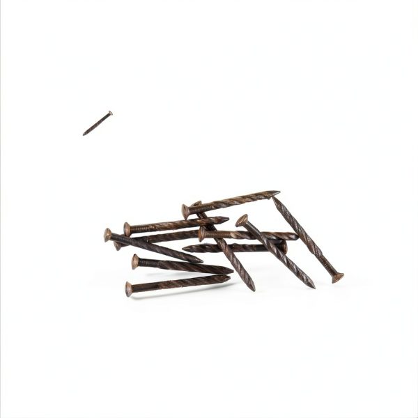M-D Building Products 91194 1-1/4 In. Pewter Floor Metal Screw Nails (1Lb) (10 Packs)-1