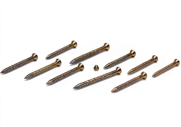 M-D Building Products Floor Screw Nails 1-1/4" 13 Gauge Silver 10pcs-0