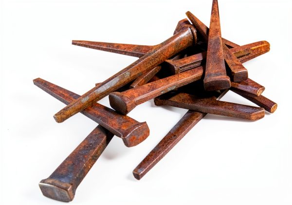1 lb - 2" CUT FLOORING NAILS - Antique Historic Reproduction Nails - 1 LB-0