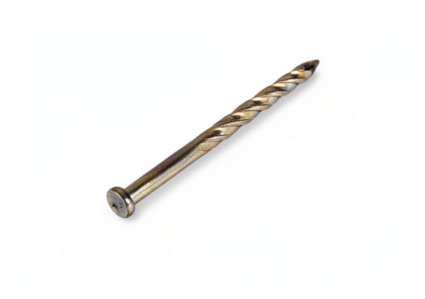 METALLIXITY Fence Deck Nails (40mmx2mm) 150Pcs, Carbon Steel Zinc Plated Spiral Shank Deck Nail - for House Repairing, Wall, Floor-3