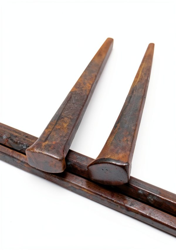 1 lb - 2" CUT FLOORING NAILS - Antique Historic Reproduction Nails - 1 LB-3