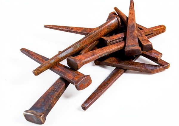 2.25" - (1 lb) Antique Style - Cut Flooring Nails - Authentic Rectangular Head - Great for Historic Preservation or just Wanting That Old World Look (1 lb)-0